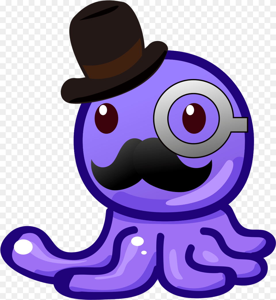 Gentleman Octopus, Purple, Outdoors, Nature, Clothing Free Png Download