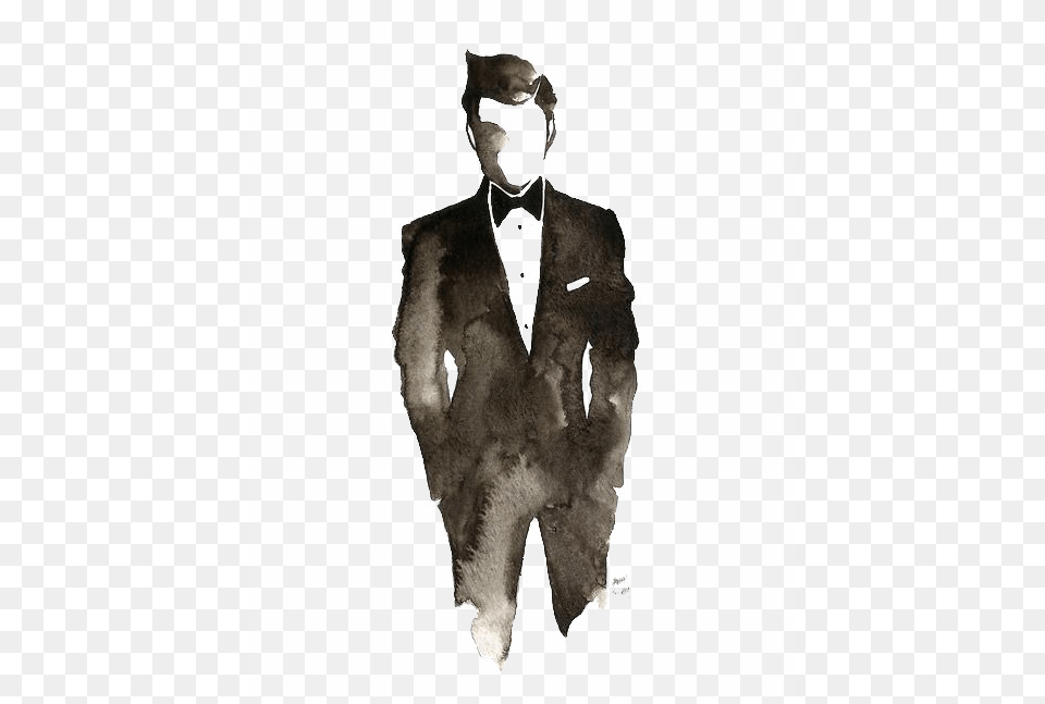 Gentleman Photos Guy In A Suit Drawing, Tuxedo, Clothing, Formal Wear, Person Free Transparent Png