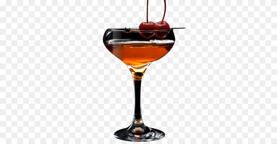 Gentlemans Manhattan Jack Daniel, Alcohol, Beverage, Cocktail, Glass Free Png Download