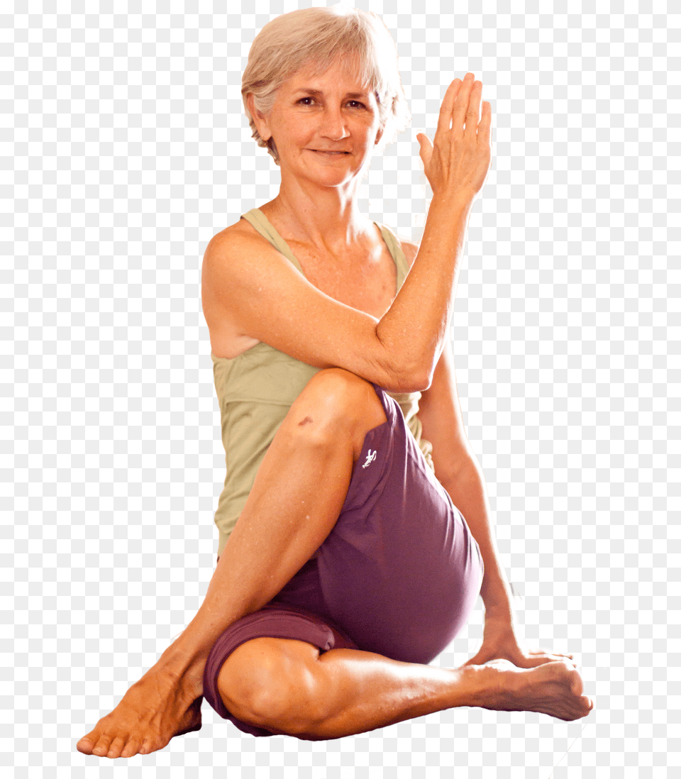 Gentlesenior Yoga Yoga Centered, Adult, Person, Woman, Female Png Image