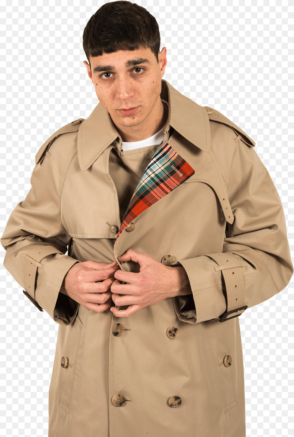 Gents Gm 105bsshcb Mo3354 Hmct, Clothing, Coat, Overcoat, Trench Coat Free Png Download