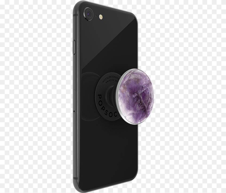 Genuine Amethyst Portable, Electronics, Mobile Phone, Phone, Accessories Free Png