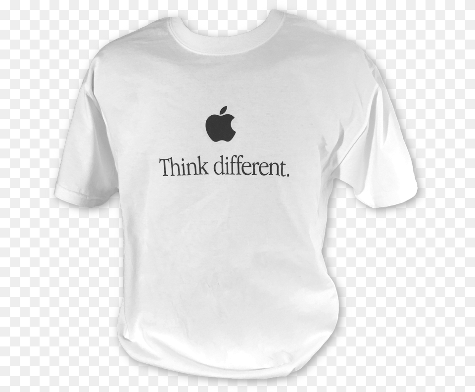 Genuine Apple Logo Shirts Hats Jackets And Other Apparel Think Different, Clothing, T-shirt, Shirt Png Image