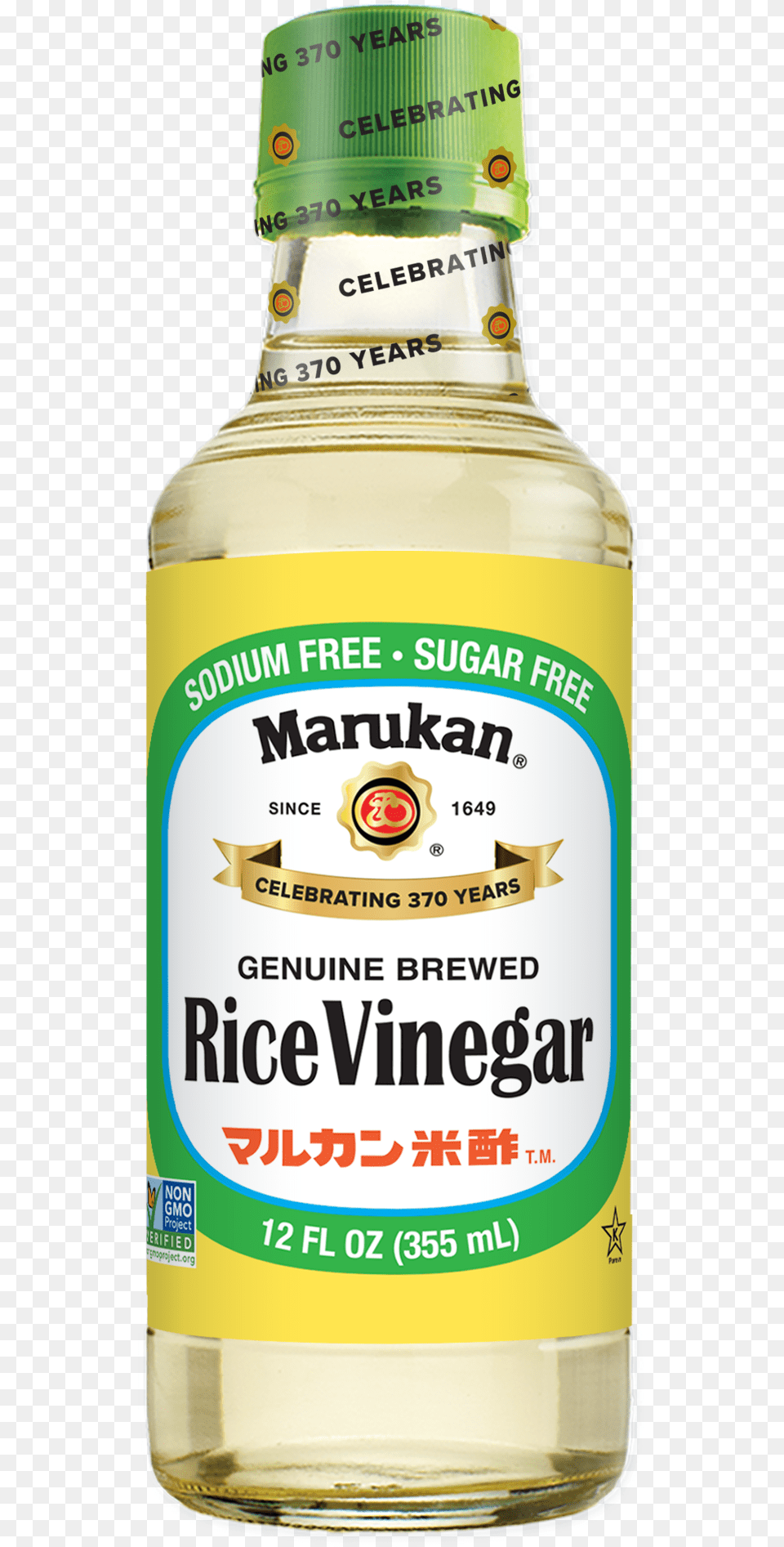 Genuine Brewed Rice Vinegar Marukan Dressing Vinegar Rice Lite 24ounce 6 Pack, Alcohol, Beer, Beverage, Tape Free Png Download