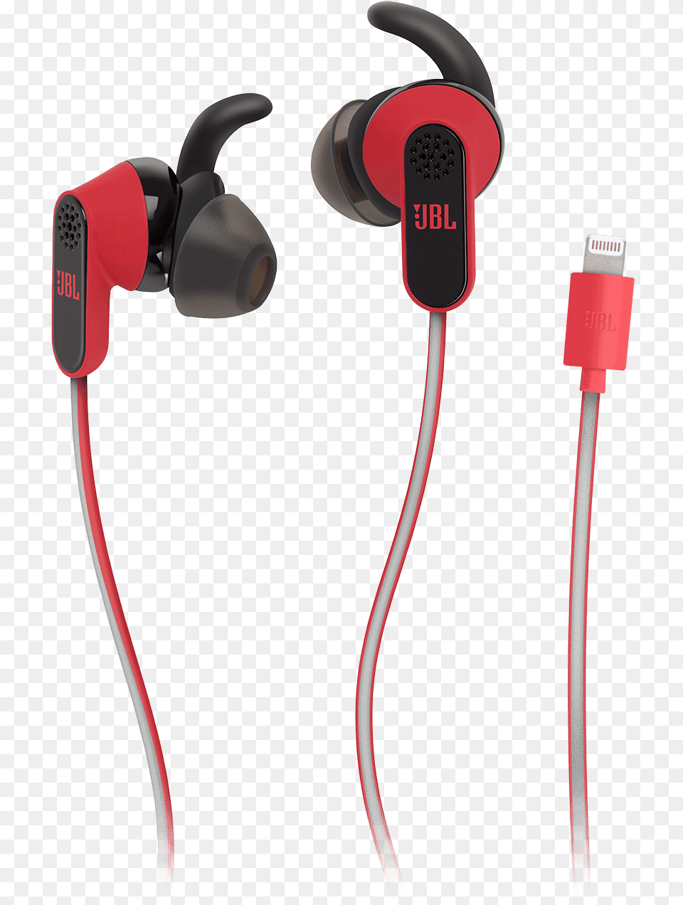 Genuine Jbl Reflect Aware In Ear Lightning Red Jbl Reflect Aware Headphones, Electronics Png Image