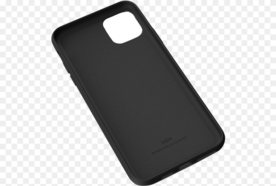 Genuine Leather Saffiano Pattern Hand Plain Black Iphone 11 Case, Electronics, Mobile Phone, Phone, Computer Hardware Free Png