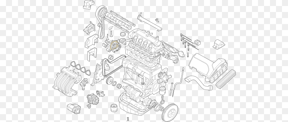 Genuine Renault Clio Ii 12 16v Engine Wiring Loom Car Parts Dot, Machine, Motor, Cad Diagram, Diagram Free Png