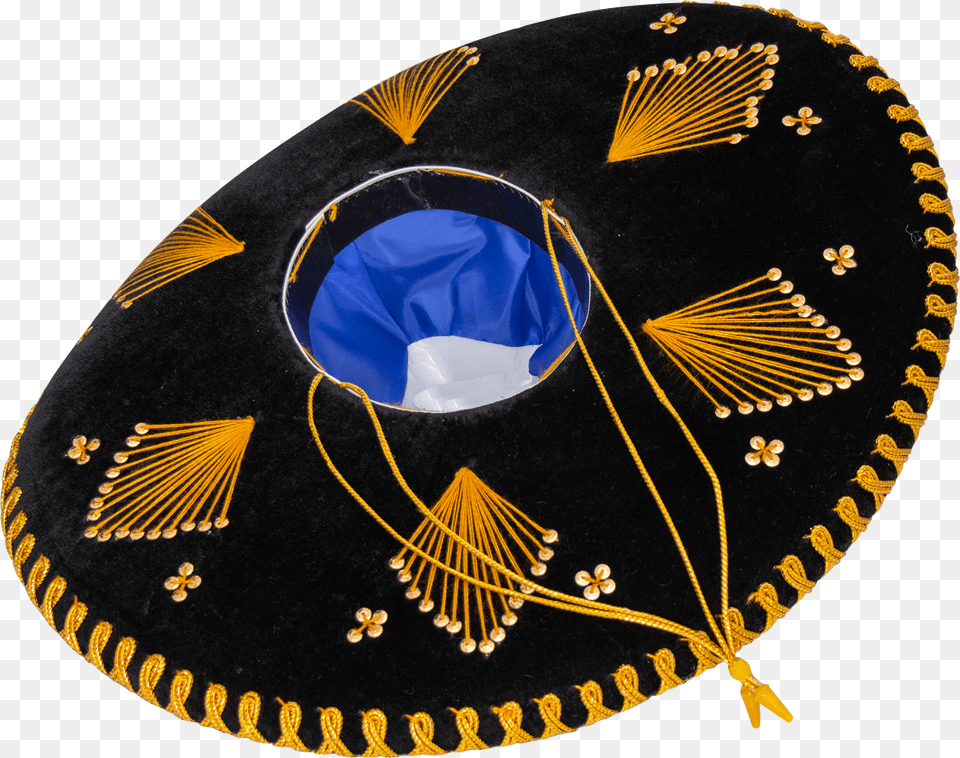 Genuine Sombrero Adult Mariachi Sombrero Charro Hat Arlen Ness Synthetic Filter Black, Clothing Free Png