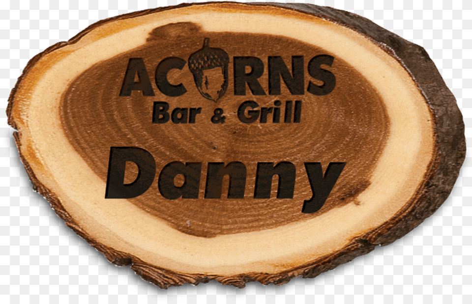 Genuine Wood Old West Log Name Badge Label, Lumber, Plant, Tree Free Transparent Png