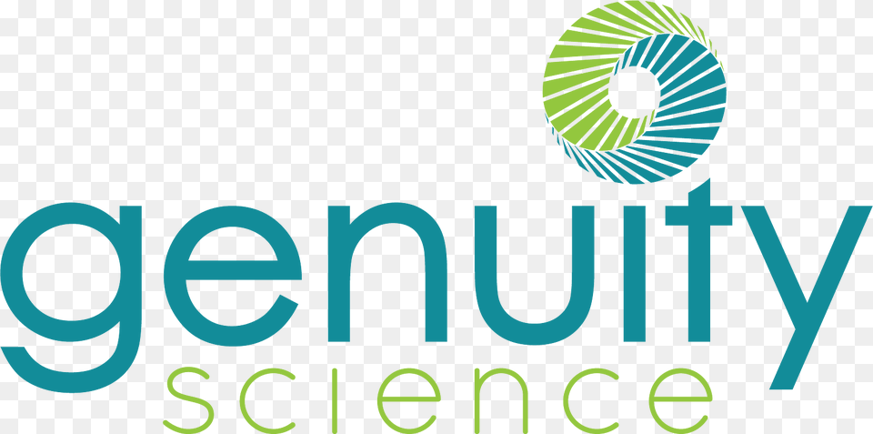 Genuity Science Logo, Green, Summer Png
