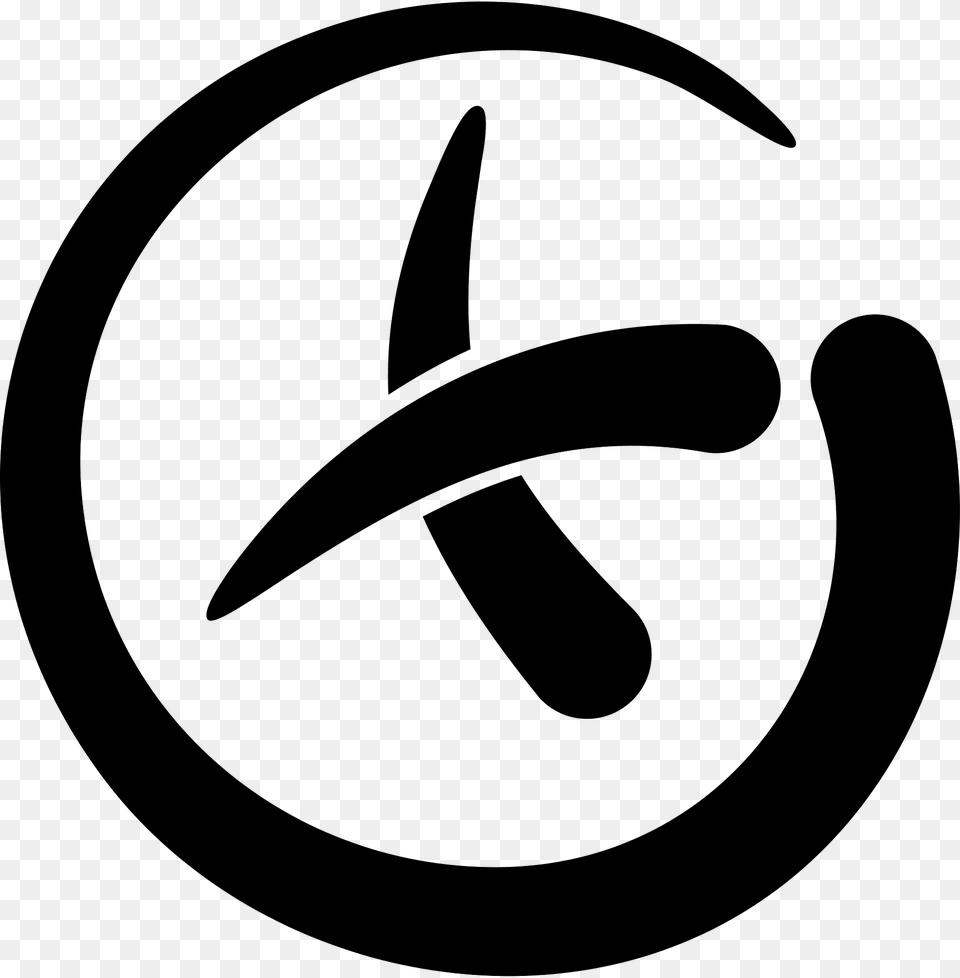Geocaching Logo Variant Clipart, Symbol, Animal, Fish, Sea Life Free Png Download