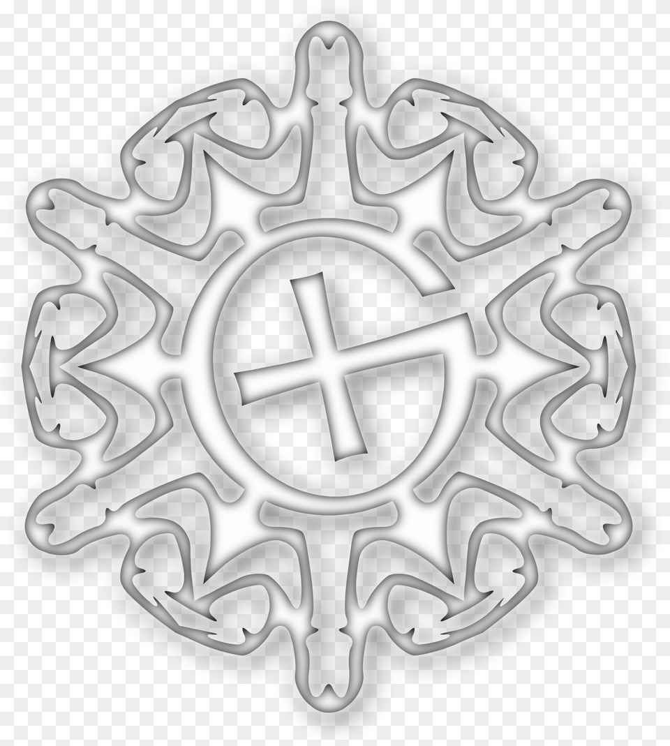 Geocaching Snowflake Clip Arts Clip Art, Emblem, Symbol, Outdoors, Nature Free Png