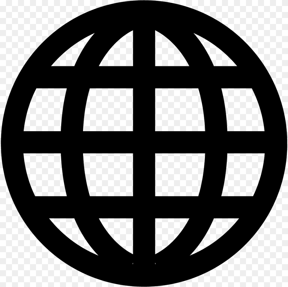 Geography Black And White Icon, Sphere, Machine, Wheel Free Transparent Png