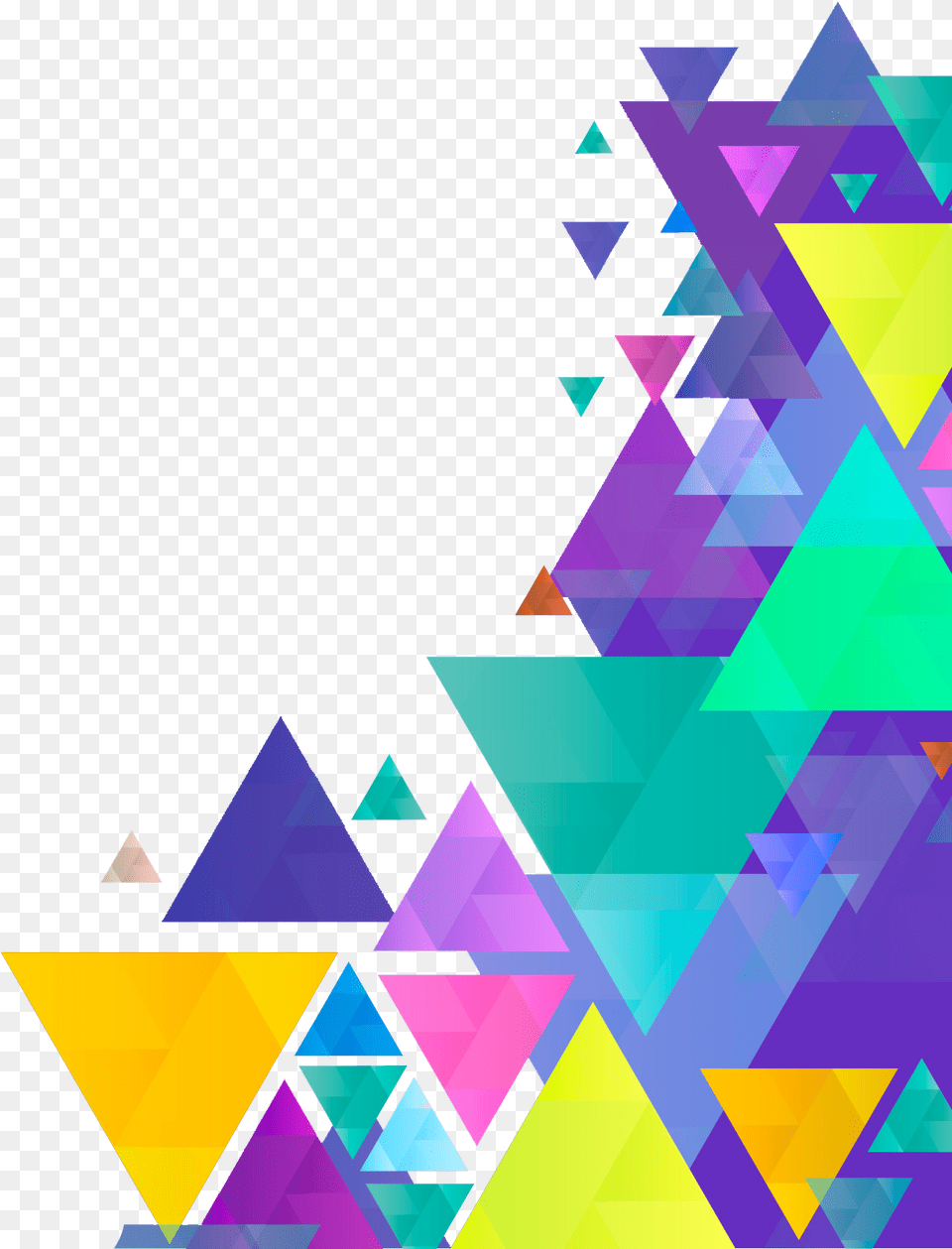 Geometric Border Design, Art, Graphics, Purple, Triangle Png Image