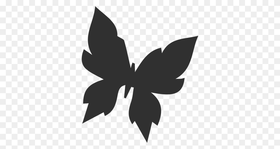 Geometric Butterfly Flying Silhouette, Leaf, Plant, Person, Stencil Free Transparent Png