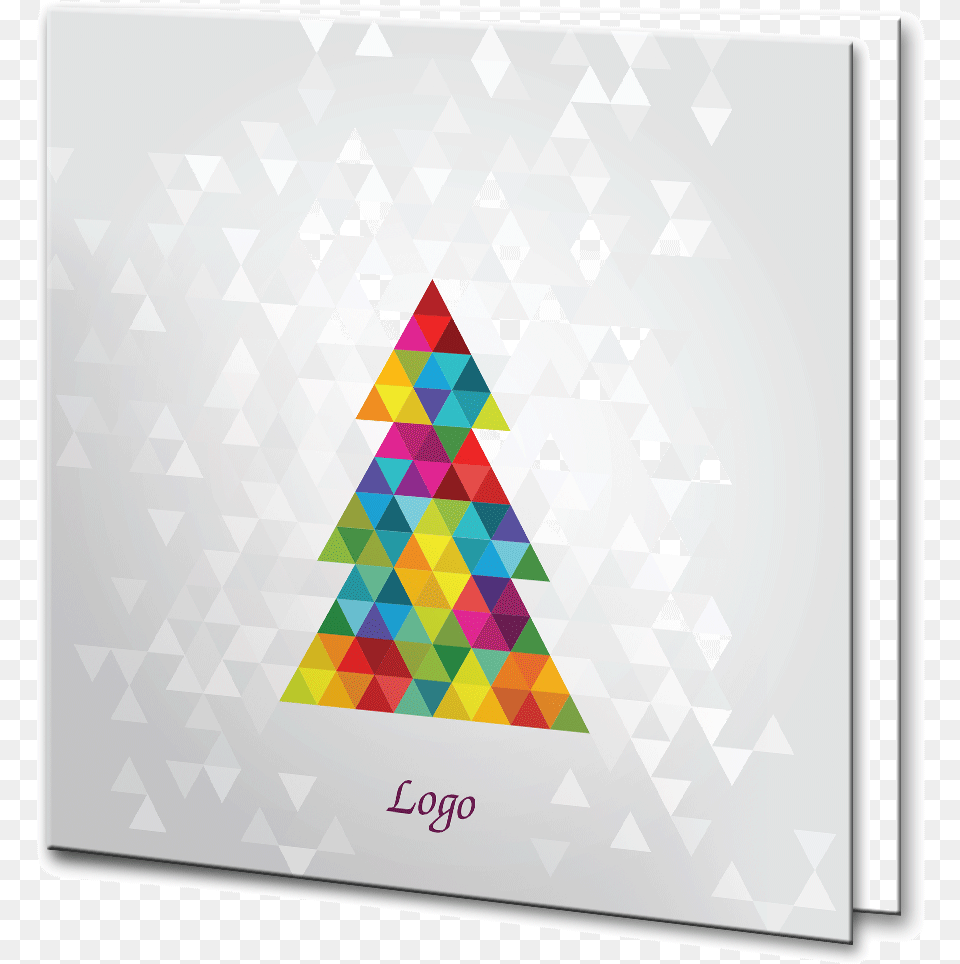 Geometric Christmas Tree Desktop, Triangle Png