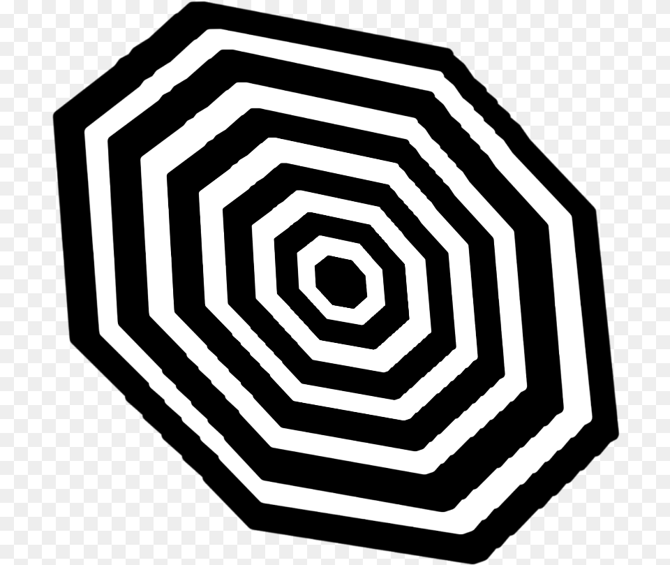 Geometric Geometricshapes Geometrical Geometry Striped Umbrella, Spiral, Coil Free Png Download