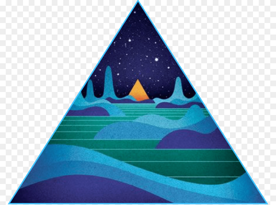 Geometric Geometricstickers Shapes Triangle Retro 1980s Ghost Feeder Arcadion, Nature, Night, Outdoors Free Transparent Png