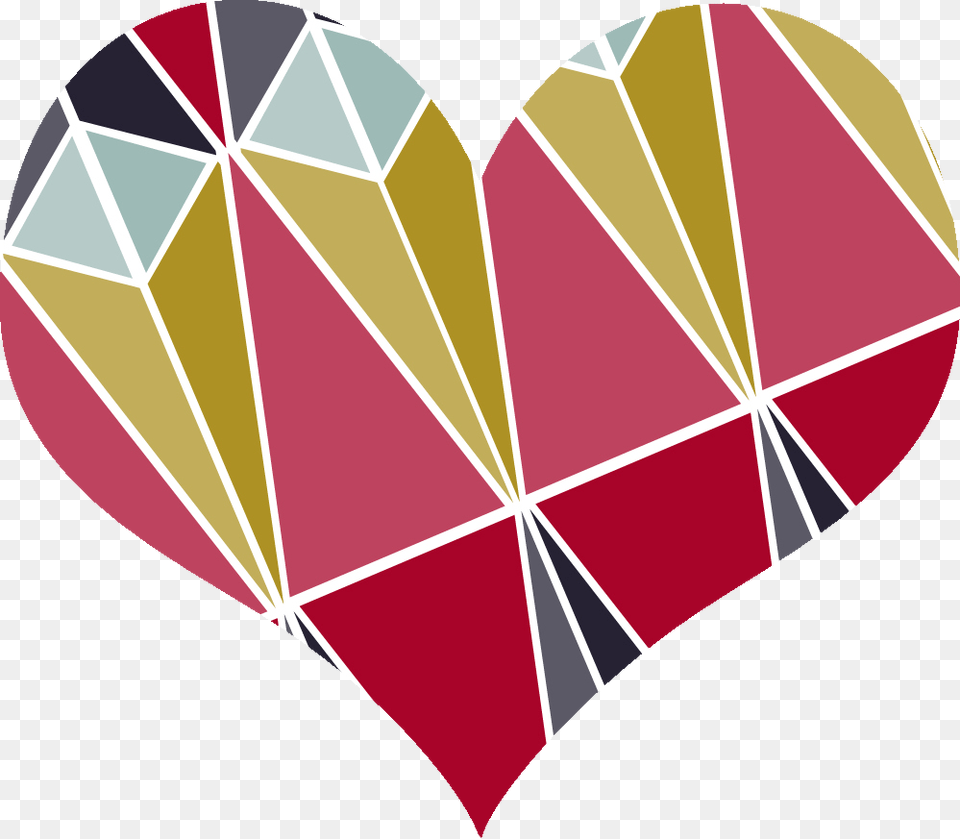 Geometric Heart Printable, Aircraft, Transportation, Vehicle, Toy Free Png
