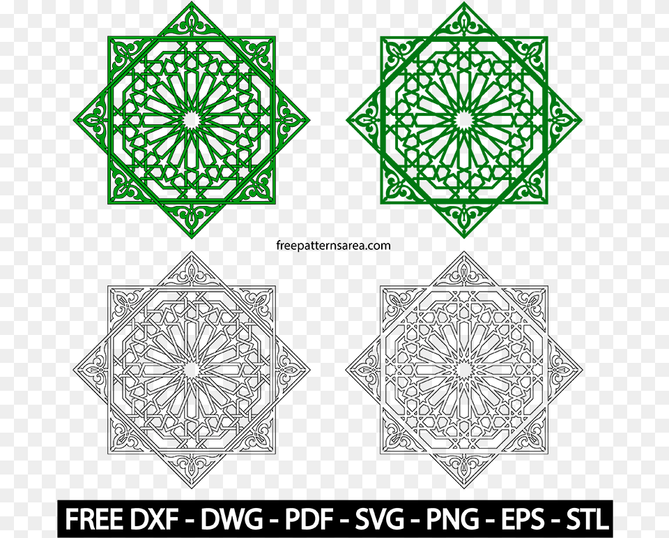 Geometric Islamic Ornament Art Patterns Ornamen Coloring Book, Pattern Png Image