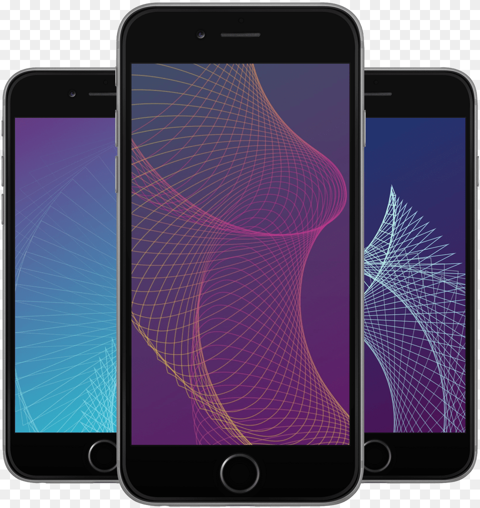 Geometric Lines Wallpaper Wallpaper, Electronics, Mobile Phone, Phone Free Png Download