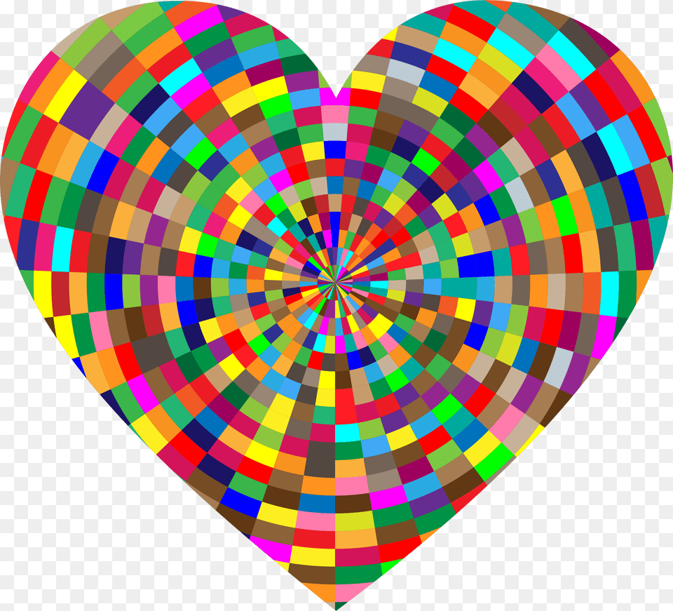Geometric Love Clip Arts Imagens Psicodlicas, Pattern, Balloon, Heart Free Transparent Png