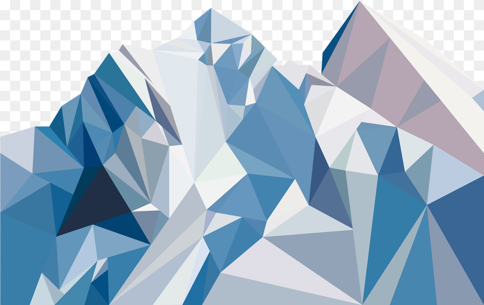 Geometric Mountains Geometric Mountains, Accessories, Diamond, Gemstone, Ice Png Image