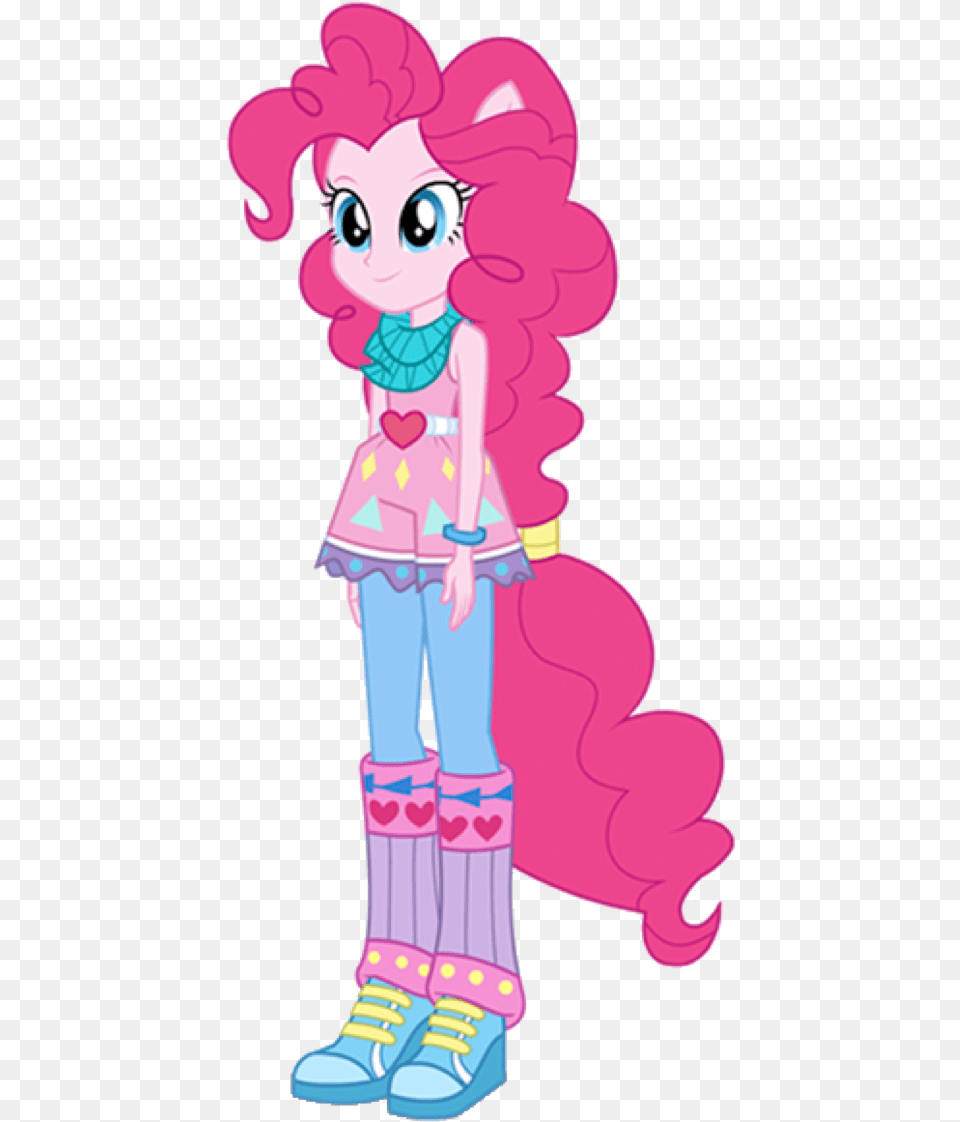 Geometric Pinkie Pie Eqg Loe Boho And Geometric Ponied Up, Book, Comics, Publication, Baby Free Png Download