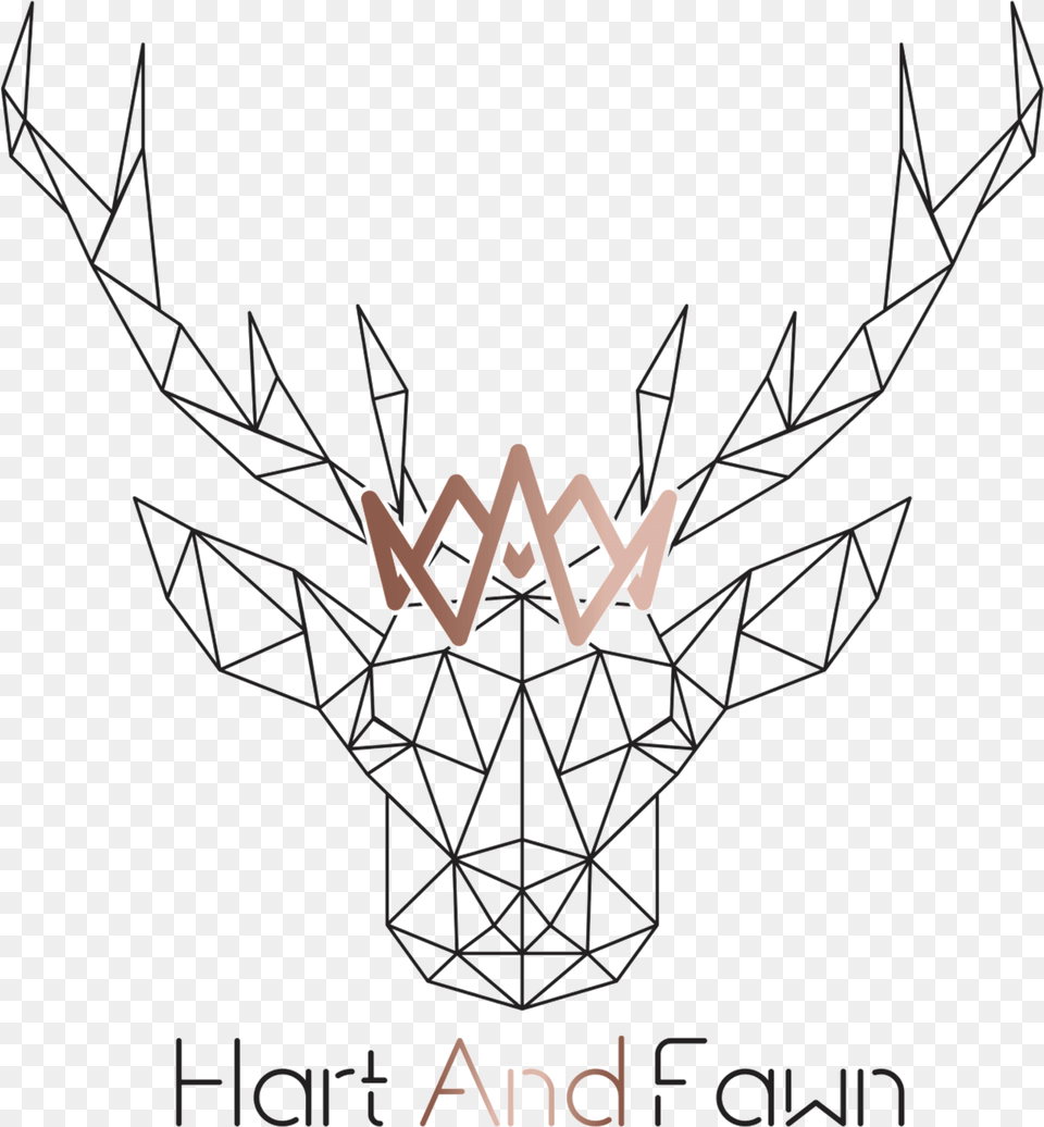 Geometric Polygon Deer Geometric Deer, Accessories, Jewelry, Necklace, Diamond Free Transparent Png