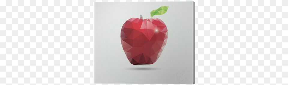 Geometric Polygonal Fruit Triangles Apple Vector Dificultades Con El Concepto De Transformacion Lineal, Food, Plant, Produce Free Png Download