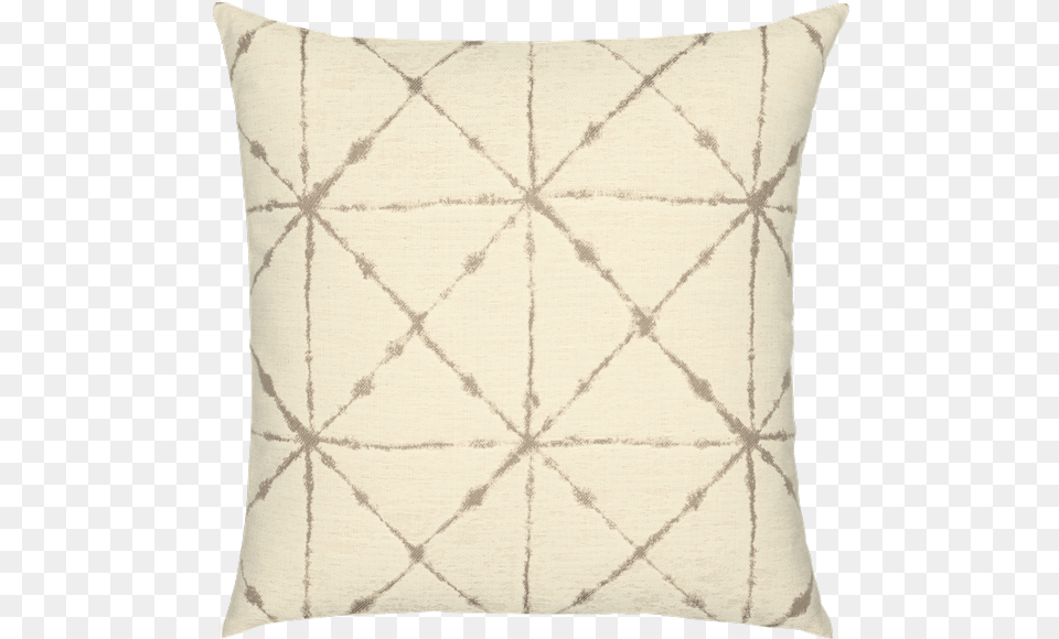 Geometric Print Pillow Cushion, Home Decor, Person Free Png Download