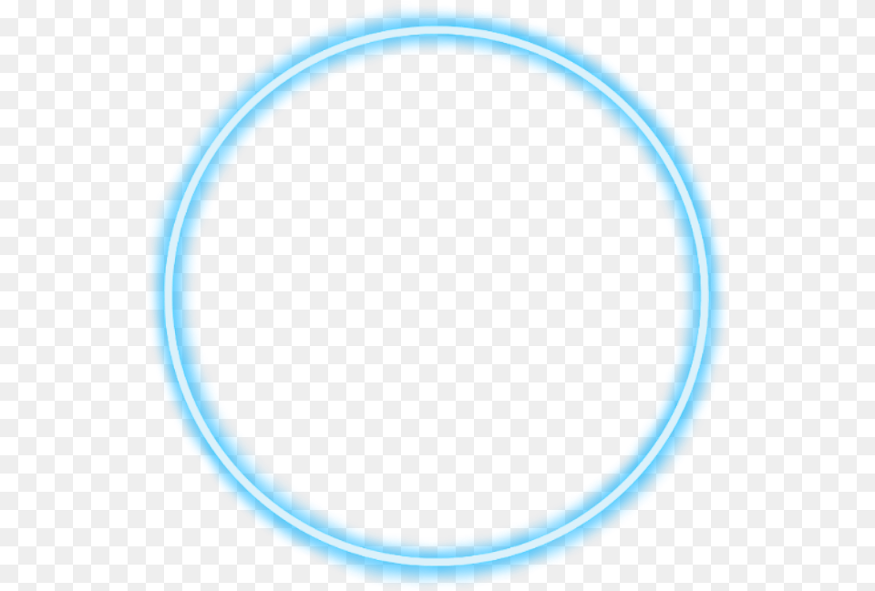 Geometric Round Neon Border Frame Freetoedit Glowing Circle Light, Hoop Free Transparent Png