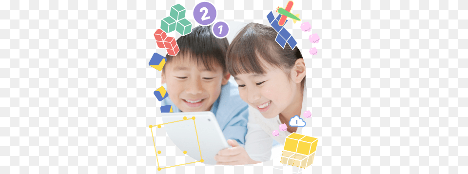 Geometric Shape, Child, Person, Reading, Girl Png Image