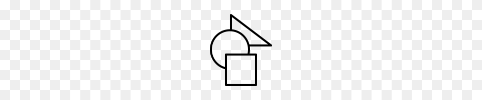 Geometric Shape Icons Noun Project, Gray Free Transparent Png