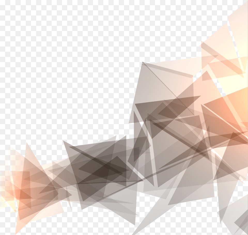 Geometric Shapes Wallpaper Portfolio Background Design For Architecture, Art, Graphics, Paper, Origami Png