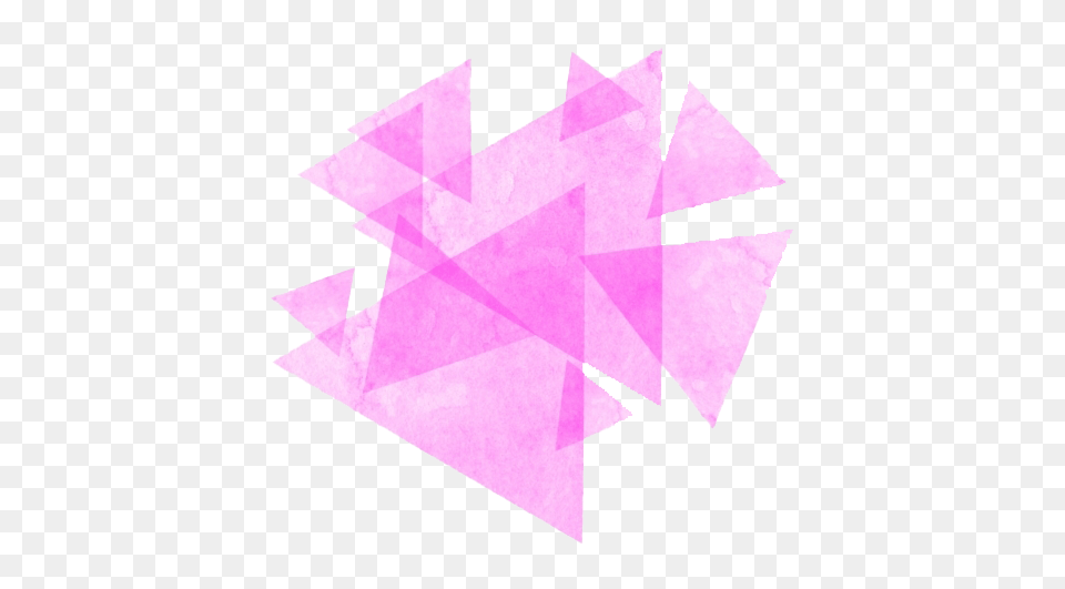 Geometric Shapes With Triangle, Paper, Art Free Transparent Png