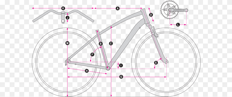 Geometry Amp Sizing Diagram, Machine, Spoke, Bicycle, Chart Free Png