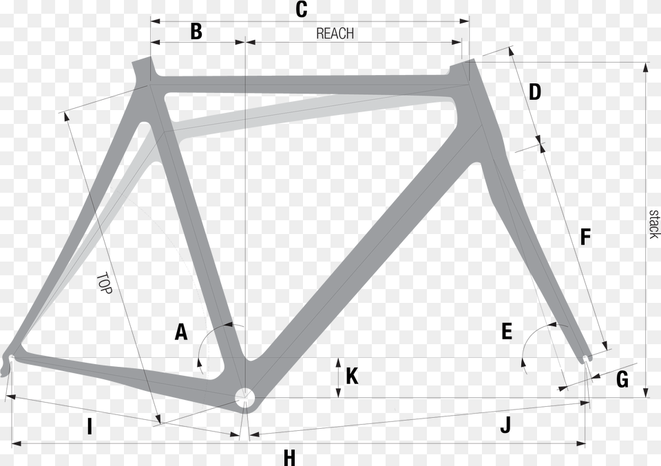 Geometry Cannondale Supersix Evo Hi Mod Disc, Triangle Free Png Download