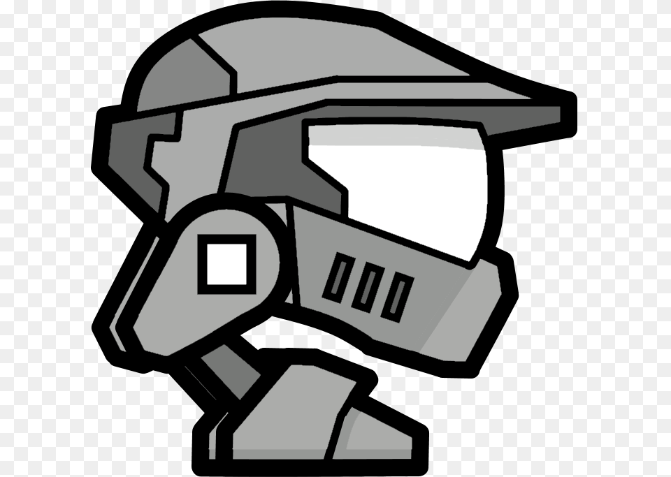 Geometry Dash Coloring Pictures Geometry Dash Robot Halo, Helmet Free Transparent Png