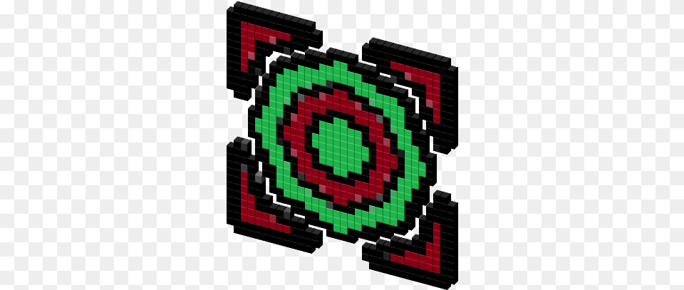 Geometry Dash Cube Cursor, Spiral, Nature, Night, Outdoors Free Png Download