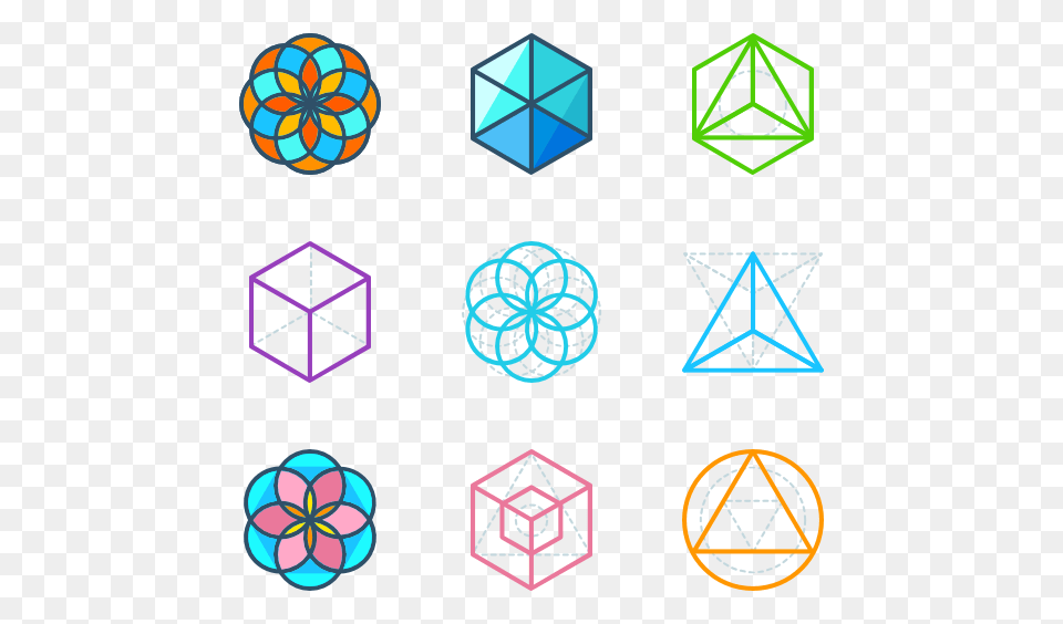Geometry Icon Packs, Art Free Png Download