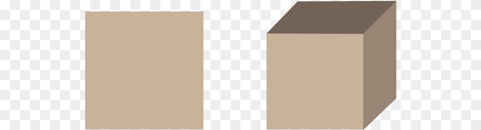 Geometry Same But Different Cube Plywood, Wood, Box, Cardboard, Carton Free Png