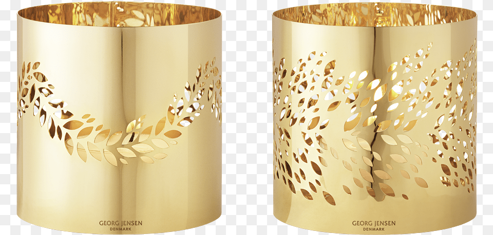 Georg Jensen 2016 Christmas Set Sconce, Gold, Cup, Cuff, Lamp Png Image