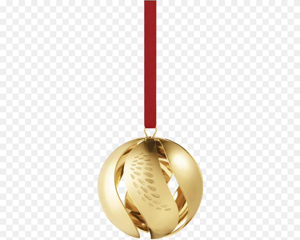 Georg Jensen Christmas Ball Gold Georg Jensen Christmas Collection, Gold Medal, Trophy Free Png Download
