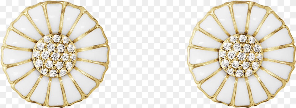 Georg Jensen Daisy Sterling Silver 18ct Yellow Gold Plated Georg Jensen Daisy Reringe, Accessories, Earring, Jewelry, Diamond Png Image