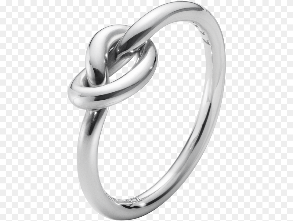 Georg Jensen Silver Love Knot Ring Georg Jensen Love Knot Ring, Platinum, Accessories, Jewelry Free Transparent Png