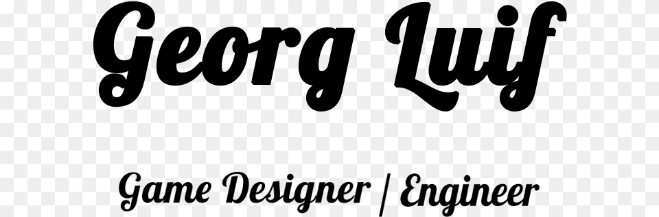 Georg Luif Calligraphy, Gray Png Image