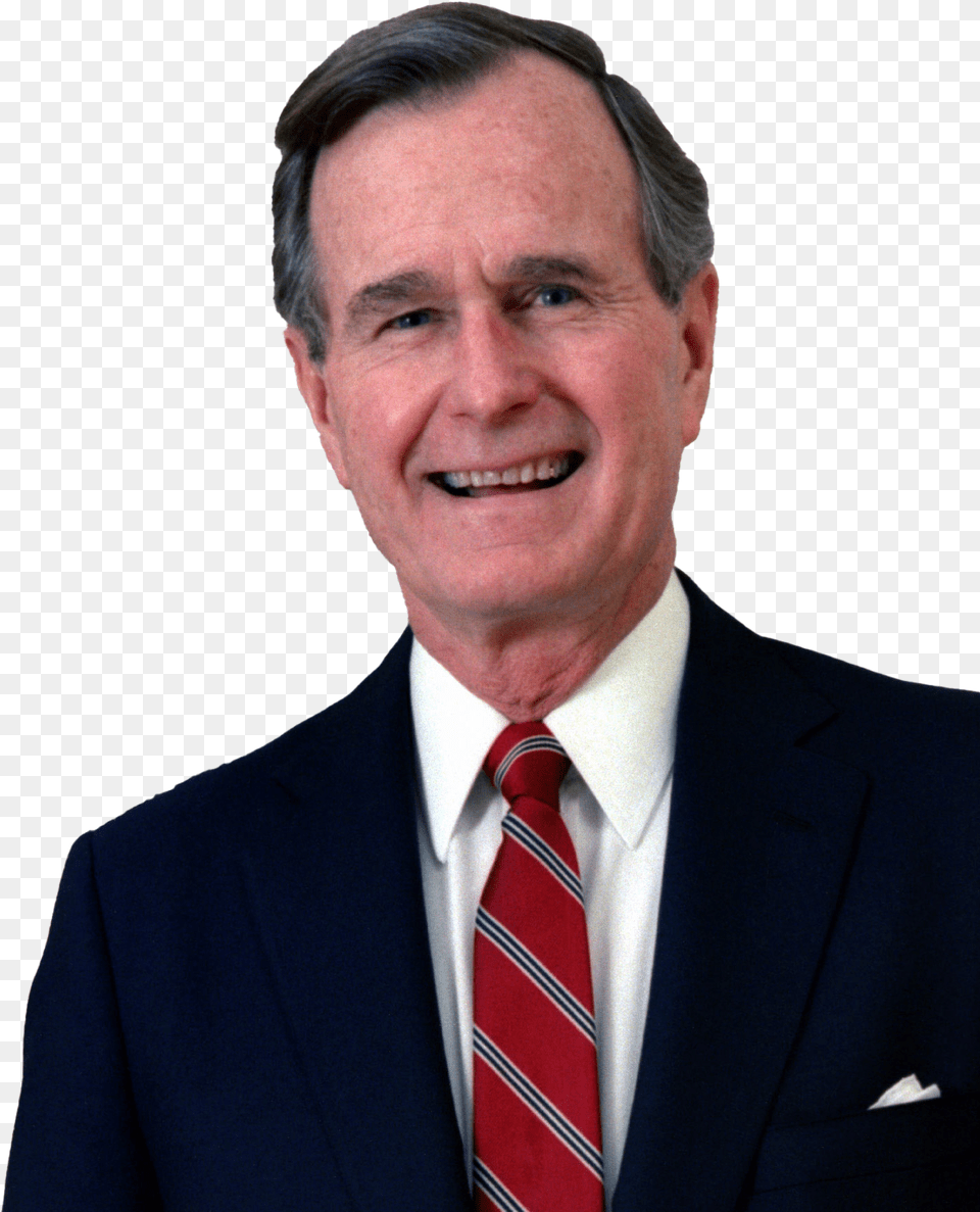 George Bush Transparent George Hw Bush Rest In Peace, Accessories, Suit, Necktie, Tie Free Png Download