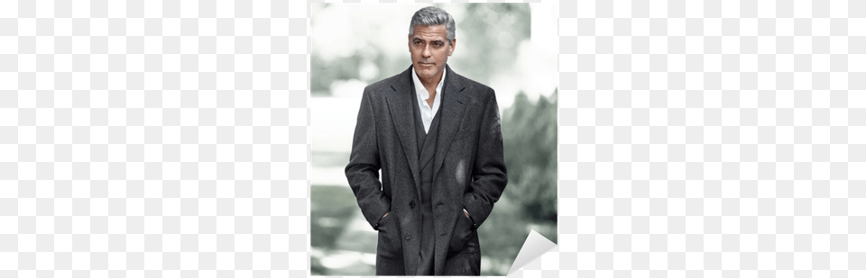George Clooney, Jacket, Blazer, Clothing, Coat Free Png