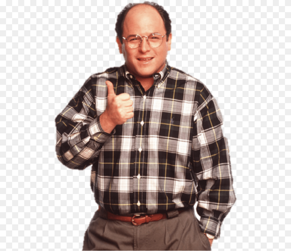 George Costanza George Costanza, Shirt, Body Part, Clothing, Person Free Transparent Png